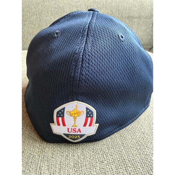 New Era 2025 Ryder Cup Team USA Golfer Hat Navy Blue Sz 7. 5/8 - Picture 4 of 10